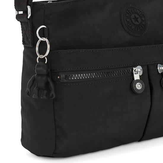 Kipling New Angie Crossbodytassen Zwart | BE 1192WN